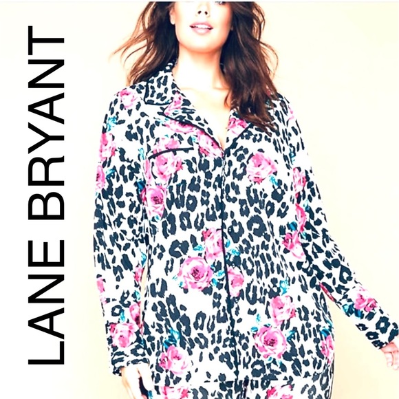 Lane Bryant Tops - 🆕🌼LANE BRYANT Animal Floral Print Top🌼